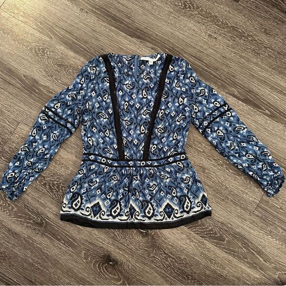 Veronica Beard silk rincon blouse - Picture 1 of 9